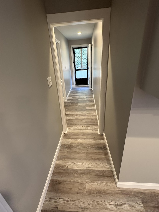 5 Quarry Ln, Portland, CT 06480 - hall with wood finished floors and baseboards