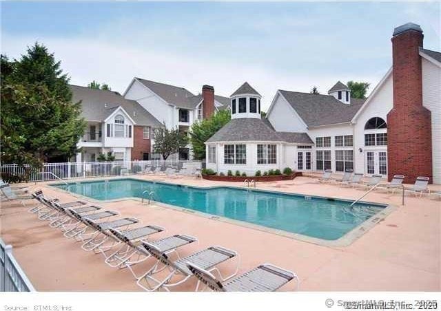 31 High St Apt 11206, East Hartford, CT 06118 - community pool with a patio area and french doors