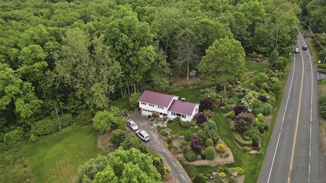 9 Mountain Rd, Granby, CT 06060 - view of property location featuring a forest