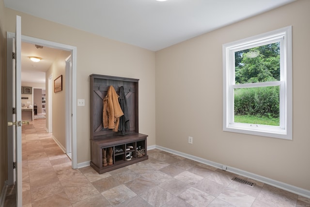 731 N Park Ave, Redding, CT 06896 - mudroom featuring baseboards