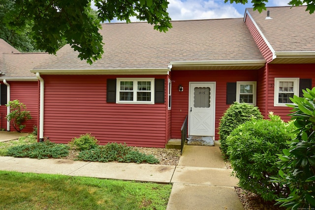 415 Lady Bug Ln Unit 415, Vernon, CT 06066 - view of front of home featuring a shingled roof