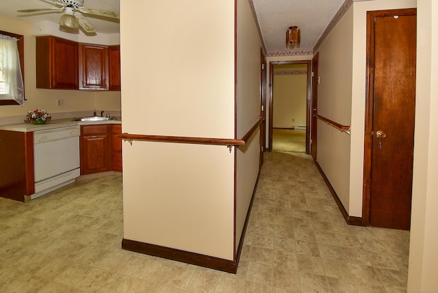 415 Lady Bug Ln Unit 415, Vernon, CT 06066 - hall with a sink