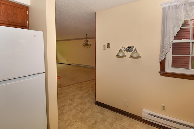 415 Lady Bug Ln Unit 415, Vernon, CT 06066 - hall featuring baseboard heating and baseboards