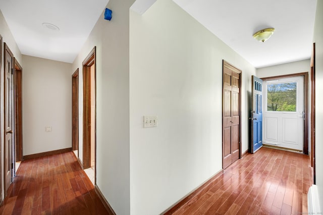 6 Victoria Dr, Colchester, CT 06415 - corridor featuring dark wood finished floors and baseboards
