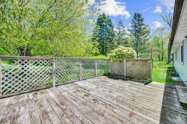 6 Victoria Dr, Colchester, CT 06415 - view of wooden terrace