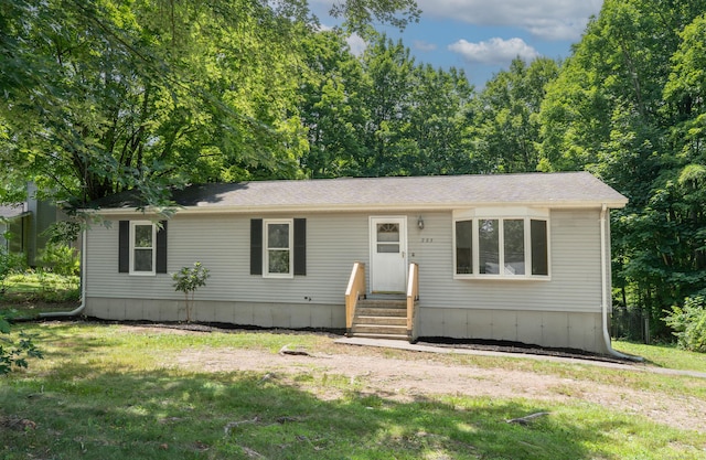 253 Cook Hill Rd, Wallingford, CT 06492 - view of front of property featuring a front lawn