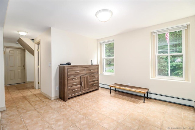 135 Green Pond Rd, Sherman, CT 06784 - unfurnished room with light tile patterned floors