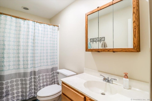 135 Green Pond Rd, Sherman, CT 06784 - bathroom with vanity and a shower with shower curtain