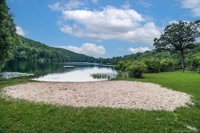 135 Green Pond Rd, Sherman, CT 06784 - view of community featuring a view of trees and a water view