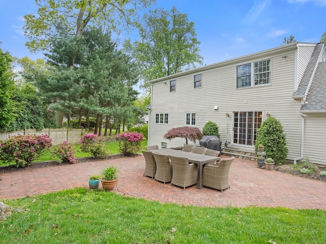 22 Rocky Ridge Dr, Trumbull, CT 06611 - rear view of house featuring a patio