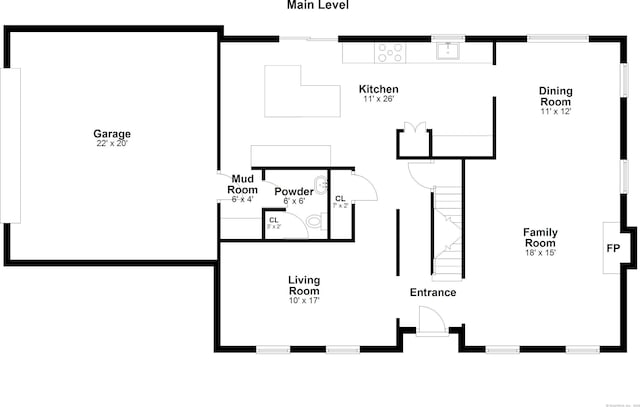 22 Rocky Ridge Dr, Trumbull, CT 06611 - view of floor plan / room layout