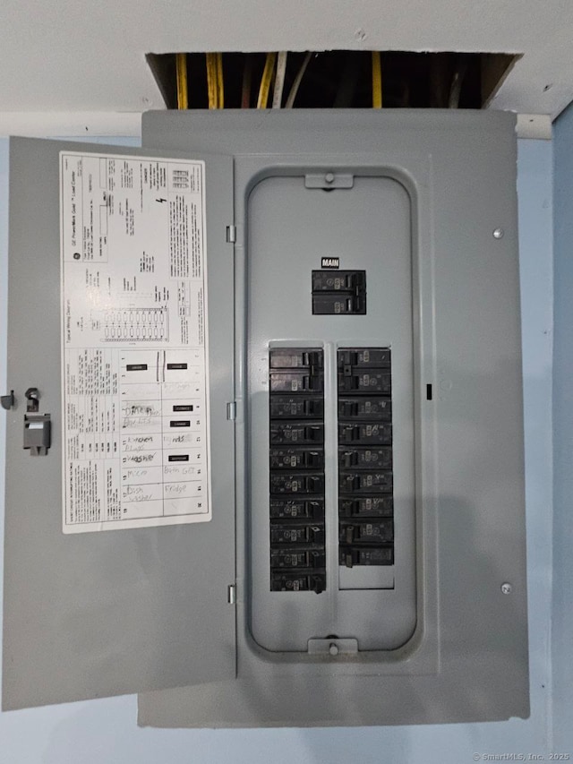 108 French St, Bristol, CT 06010 - utility room featuring electric panel