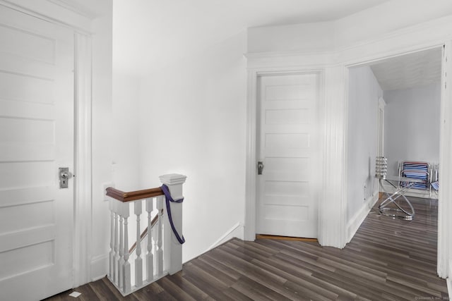 269 Olivia St, Derby, CT 06418 - corridor featuring an upstairs landing and wood finished floors