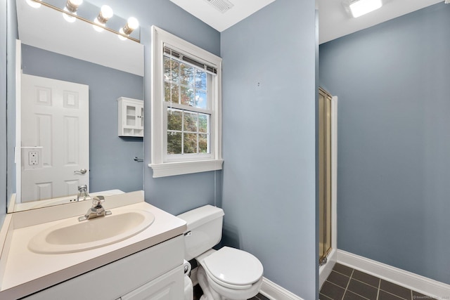 668 Kings Hwy W Unit 668, Fairfield, CT 06890 - bathroom with a stall shower, vanity, and tile patterned floors