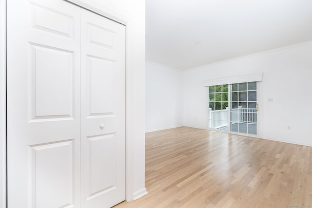 20 Stony Creek Rd Unit 20, Southington, CT 06479 - unfurnished room featuring light wood-type flooring and crown molding