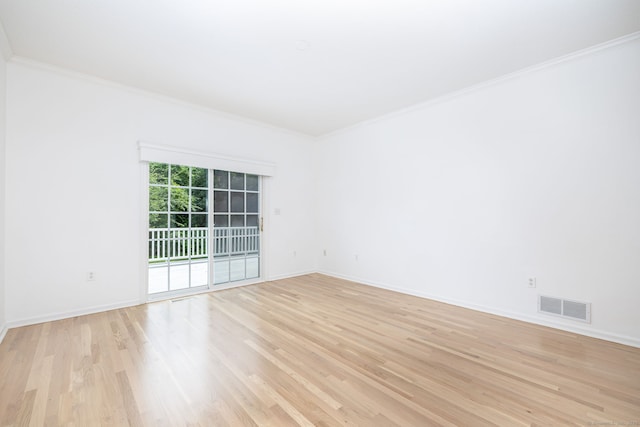 20 Stony Creek Rd Unit 20, Southington, CT 06479 - unfurnished room with light wood-type flooring and crown molding