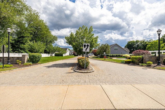 20 Stony Creek Rd Unit 20, Southington, CT 06479 - view of decorative road with traffic signs, curbs, and street lighting