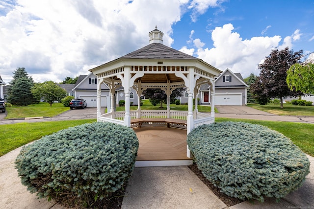20 Stony Creek Rd Unit 20, Southington, CT 06479 - view of home's community featuring a gazebo, a lawn, and a garage