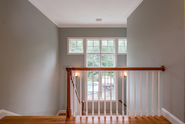 4 Brighton Ln, Simsbury, CT 06070 - stairs featuring baseboards and ornamental molding