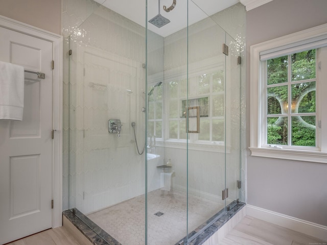 4 Brighton Ln, Simsbury, CT 06070 - bathroom with a shower stall