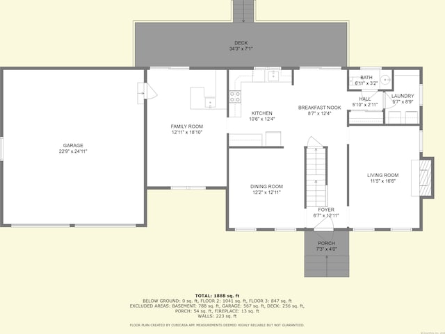 21 Briarcliffe Trl, Old Saybrook, CT 06475 - view of floor plan / room layout