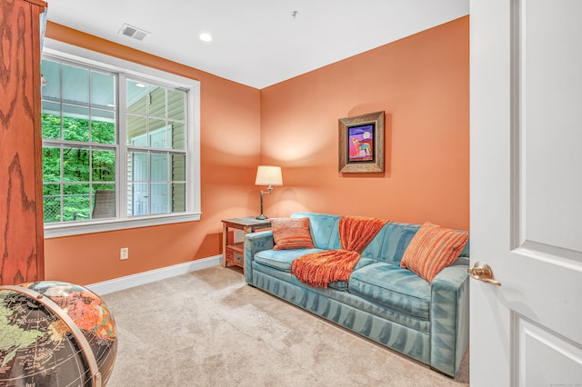 605 Brookside Ct Unit 605, Newtown, CT 06470 - living room featuring carpet floors and recessed lighting