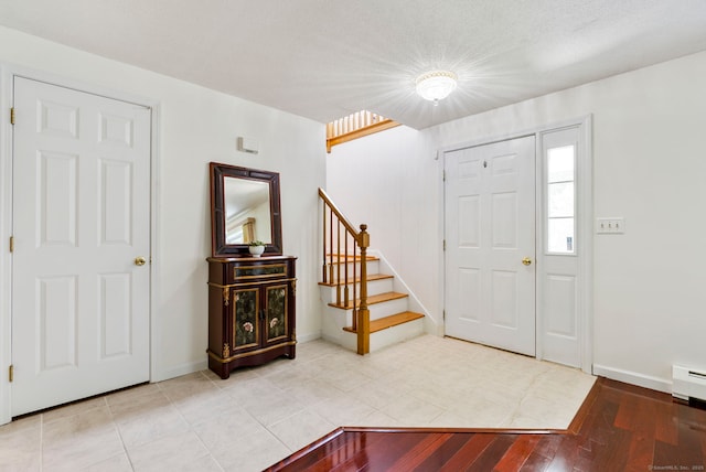 120 Plank Hill Rd, Simsbury, CT 06070 - entryway featuring stairway and baseboards