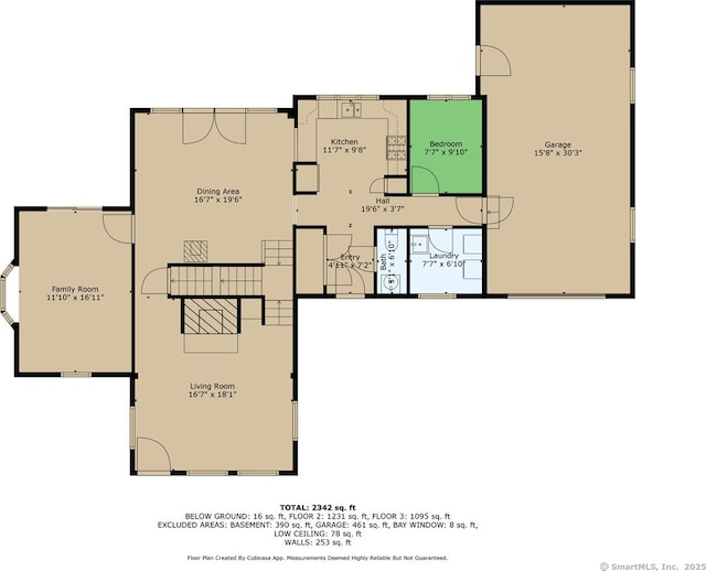 25 Spring St, Chester, CT 06412 - view of property floor plan