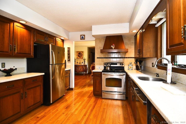400 Williams Rd, Wallingford, CT 06492 - kitchen with stainless steel appliances, ventilation hood, and light countertops