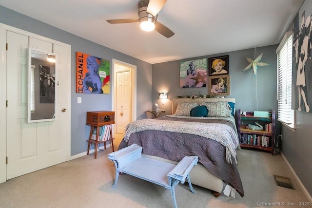 40 Orchard Brook Dr Unit 40, Wethersfield, CT 06109 - bedroom featuring carpet and ceiling fan