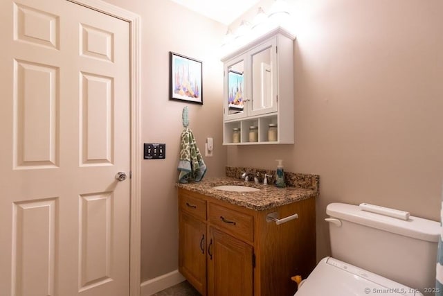 40 Orchard Brook Dr Unit 40, Wethersfield, CT 06109 - half bathroom featuring vanity and toilet