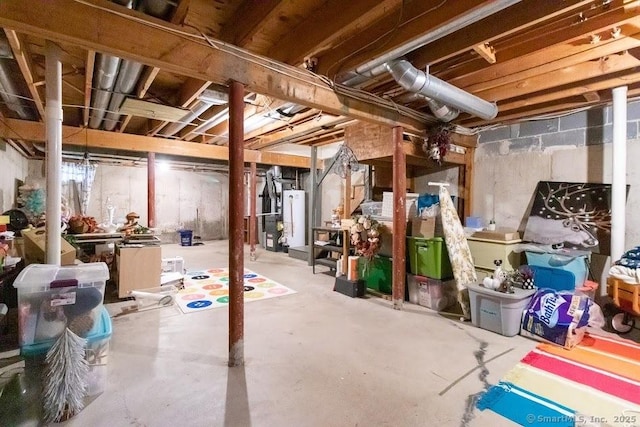 40 Orchard Brook Dr Unit 40, Wethersfield, CT 06109 - unfinished below grade area with water heater