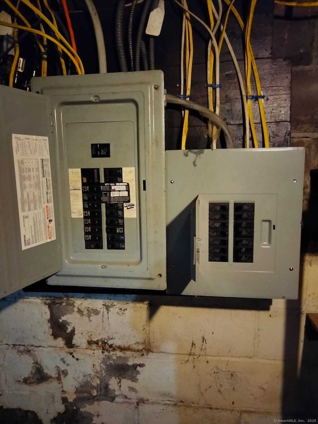 142 S Center St, Windsor Locks, CT 06096 - utilities featuring electric panel