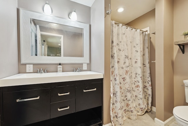 24 Wapping Wood Rd, Ellington, CT 06029 - bathroom featuring double vanity and curtained shower