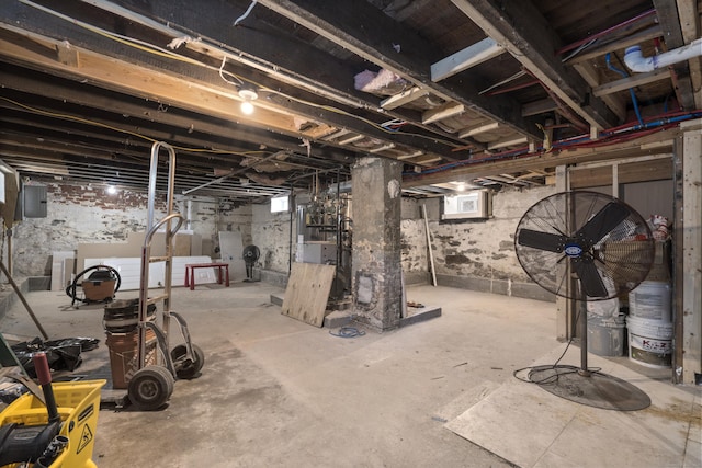 237 Helen St, Bridgeport, CT 06608 - view of unfinished basement