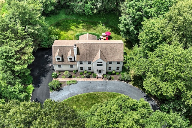 11 Sweetbriar Ln, Newtown, CT 06482 - view from above of property