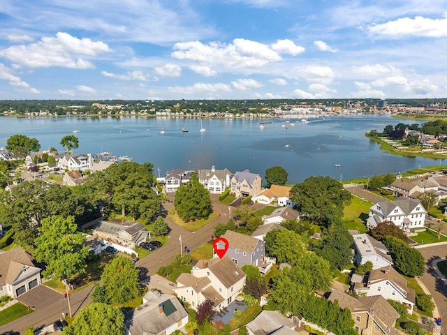 6 Tonetta Cir, Norwalk, CT 06855 - aerial perspective of suburban area with a large body of water