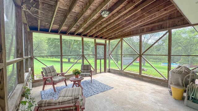 70 River Rd, Preston, CT 06365 - sunroom / solarium with lofted ceiling and plenty of natural light