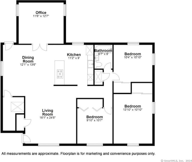18 Greenbrier Rd, East Hartford, CT 06118 - view of room layout