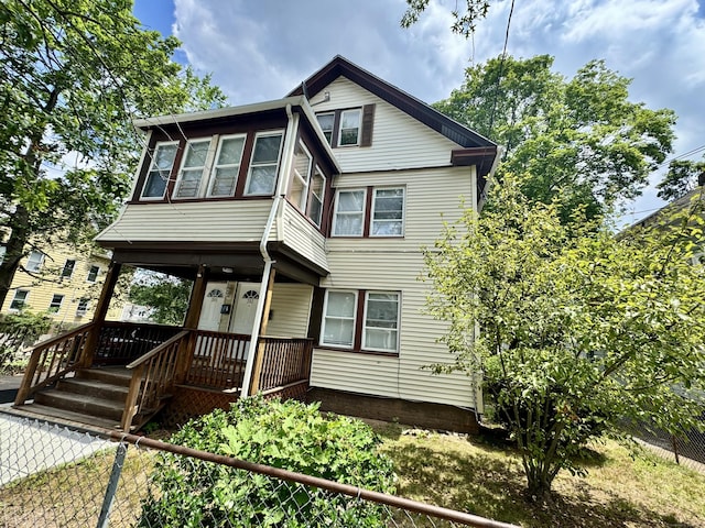 393 Newhall St, New Haven, CT 06511 - view of front facade with covered porch