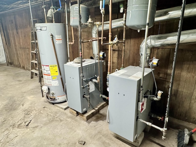 393 Newhall St, New Haven, CT 06511 - utilities with water heater and a heating unit