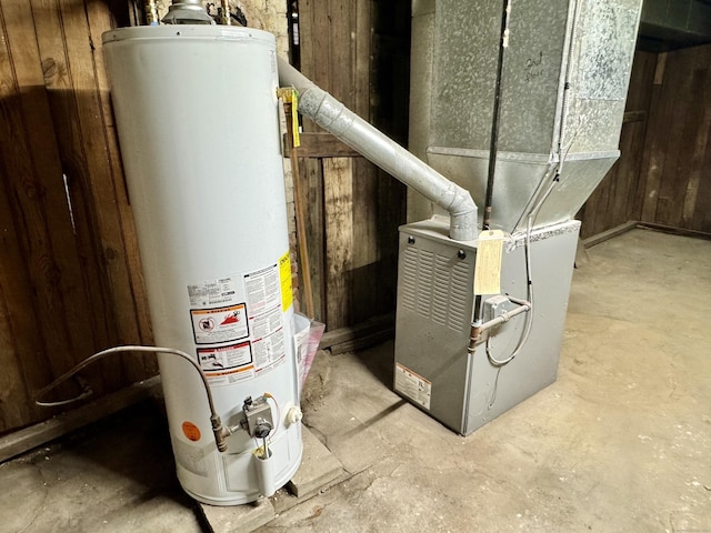393 Newhall St, New Haven, CT 06511 - utilities featuring gas water heater and heating unit
