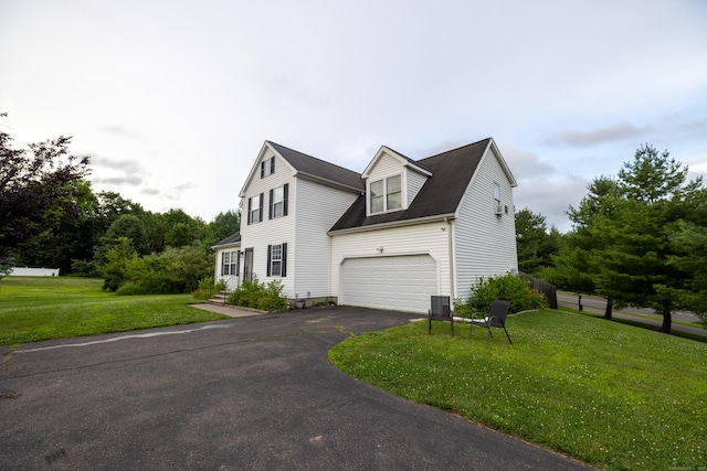 14 Greenview Ter, Middletown, CT 06457 - view of front of house with asphalt driveway and a garage