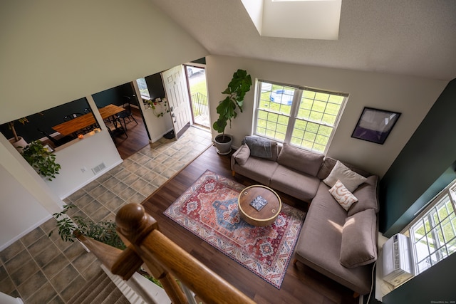 14 Greenview Ter, Middletown, CT 06457 - living area featuring vaulted ceiling