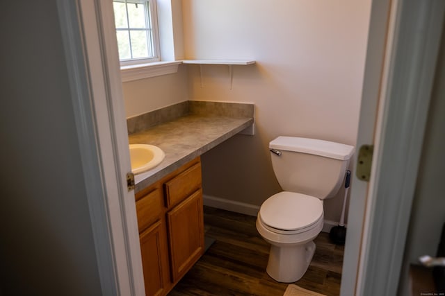 14 Greenview Ter, Middletown, CT 06457 - bathroom with vanity and wood finished floors