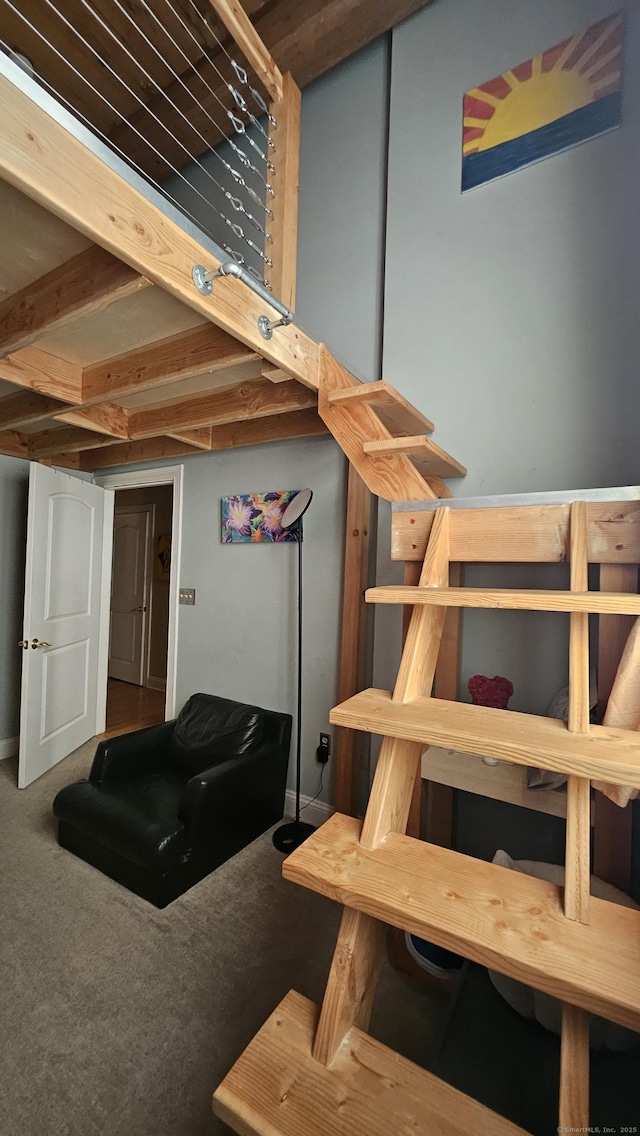 33 Mechanic St Unit 203, Windsor, CT 06095 - stairway featuring carpet