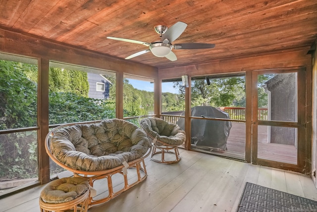 12 Sage Rd, Danbury, CT 06810 - sunroom featuring ceiling fan and healthy amount of natural light