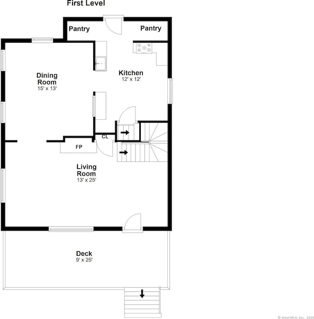 79 W Wooster St, Danbury, CT 06810 - view of room layout