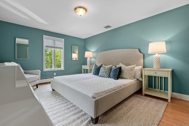28 Codfish Ln, Weston, CT 06883 - bedroom featuring wood finished floors and baseboard heating