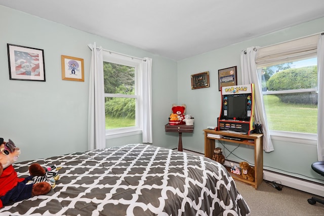 97 Edgewood Ave, Thomaston, CT 06787 - bedroom with carpet and a baseboard radiator